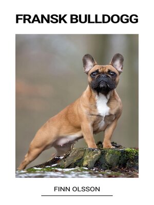 cover image of Fransk bulldogg